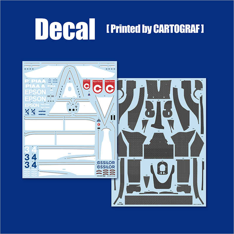 モデルファクトリーヒロ MFH K865 1/12 ティレル 019