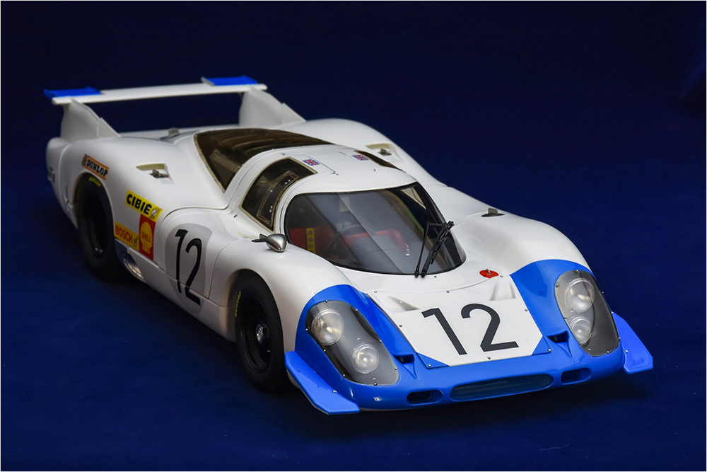 モデルファクトリーヒロ MFH K866 1/12 ポルシェ917 Long Tail 1969