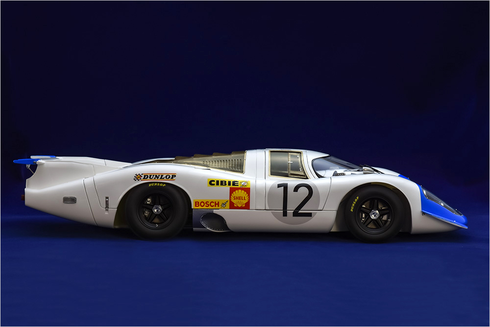 モデルファクトリーヒロ MFH K866 1/12 ポルシェ917 Long Tail 1969