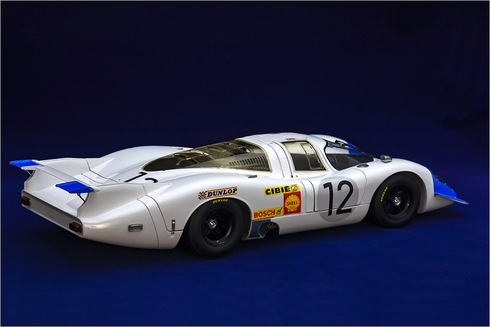 モデルファクトリーヒロ MFH K866 1/12 ポルシェ917 Long Tail 1969