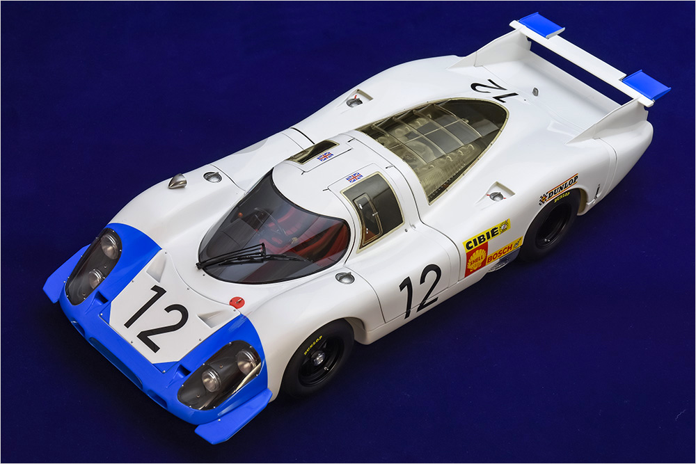 モデルファクトリーヒロ MFH K866 1/12 ポルシェ917 Long Tail 1969