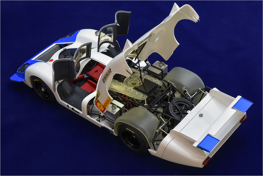 モデルファクトリーヒロ MFH K866 1/12 ポルシェ917 Long Tail 1969