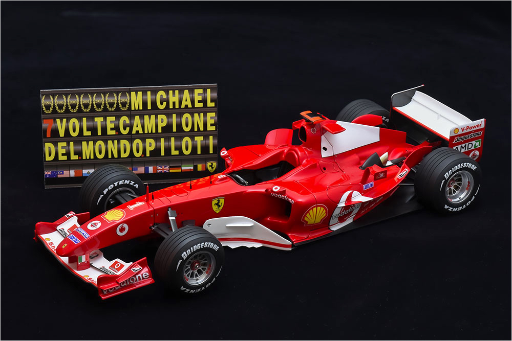 モデルファクトリーヒロ MFH K867 K868 1/12 フェラーリ F2004