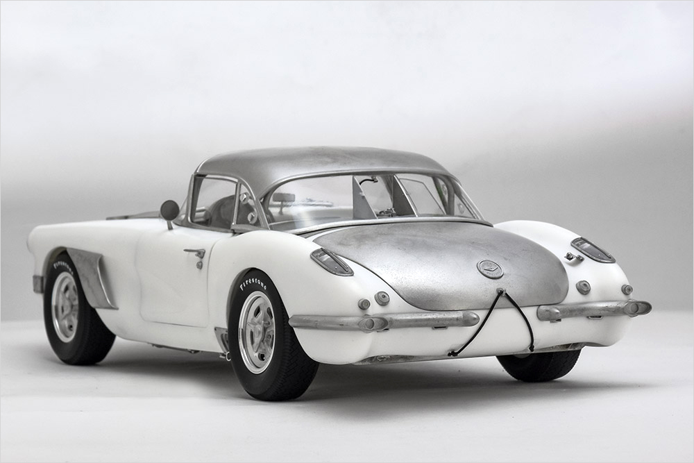 モデルファクトリーヒロ MFH K869 1/12 コルベットC1 LM 1960