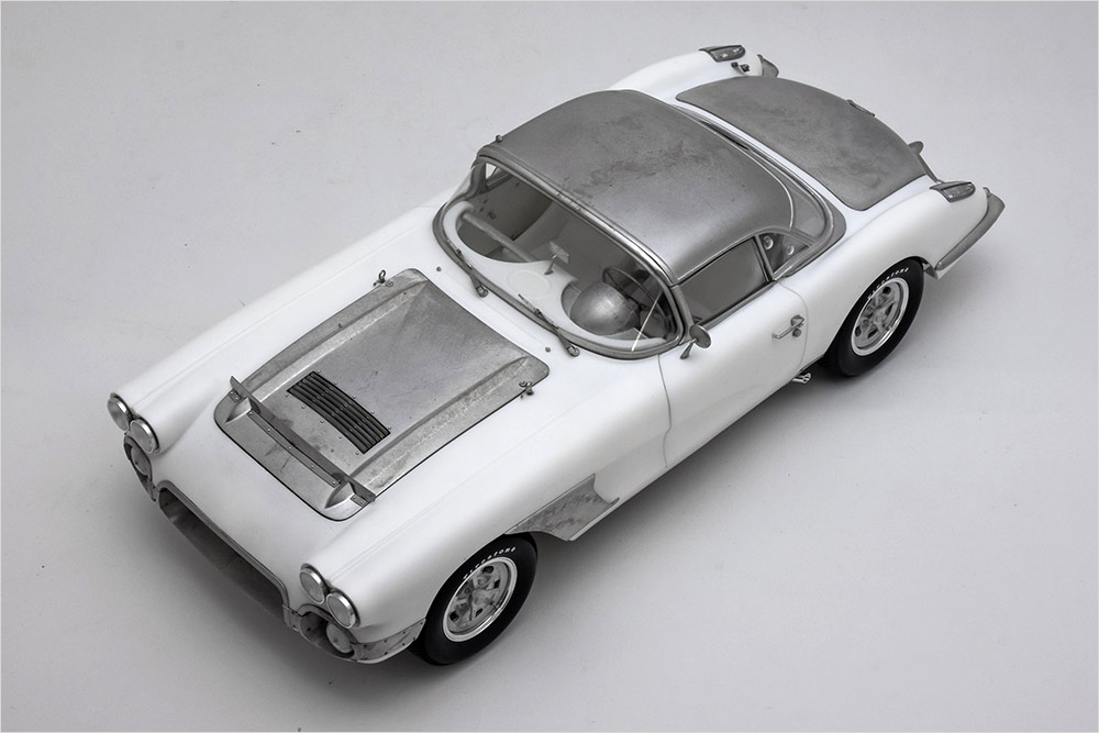 モデルファクトリーヒロ MFH K869 1/12 コルベットC1 LM 1960