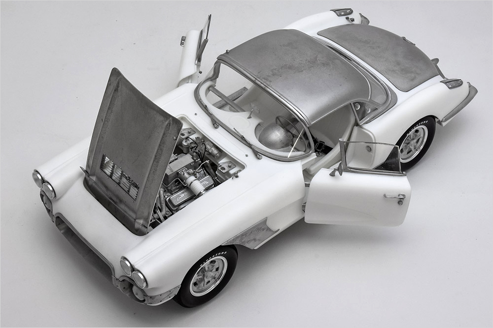 モデルファクトリーヒロ MFH K869 1/12 コルベットC1 LM 1960