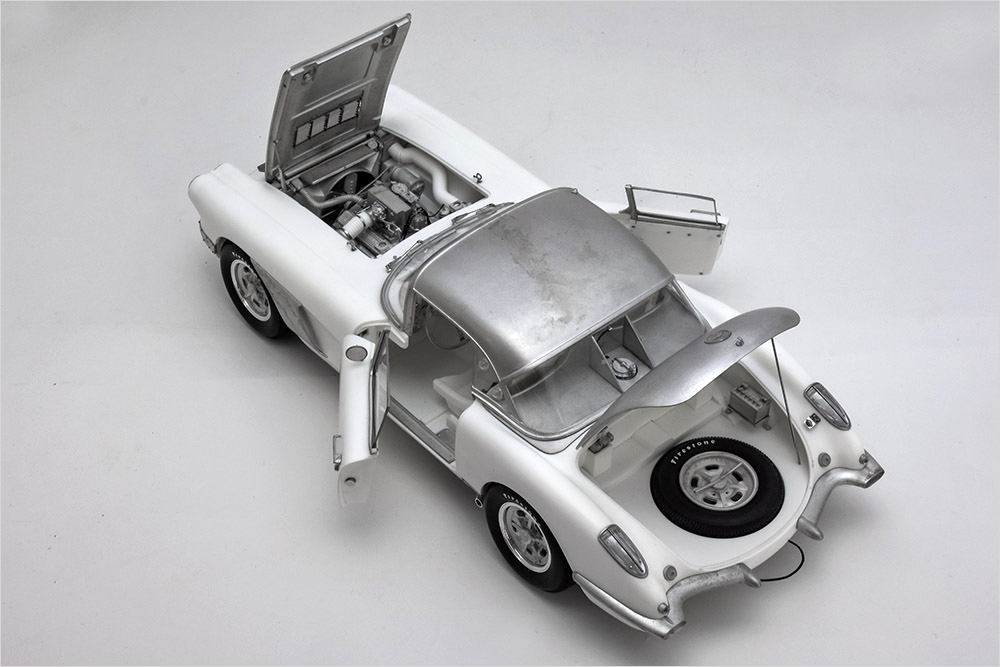 モデルファクトリーヒロ MFH K869 1/12 コルベットC1 LM 1960
