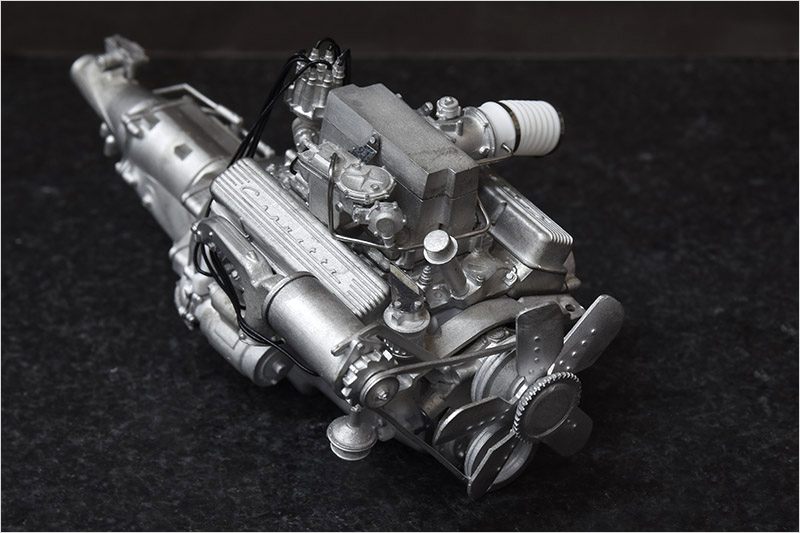 モデルファクトリーヒロ MFH K869 1/12 コルベットC1 LM 1960