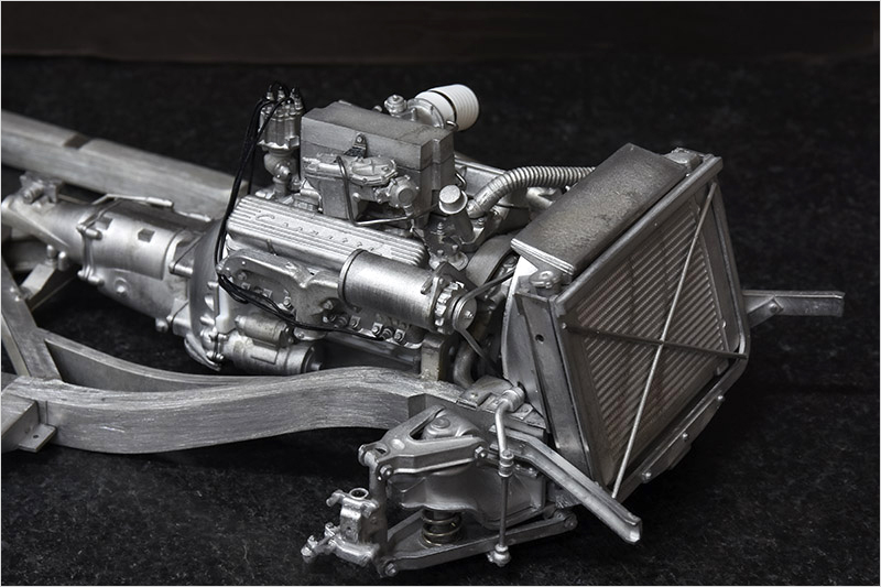 モデルファクトリーヒロ MFH K869 1/12 コルベットC1 LM 1960