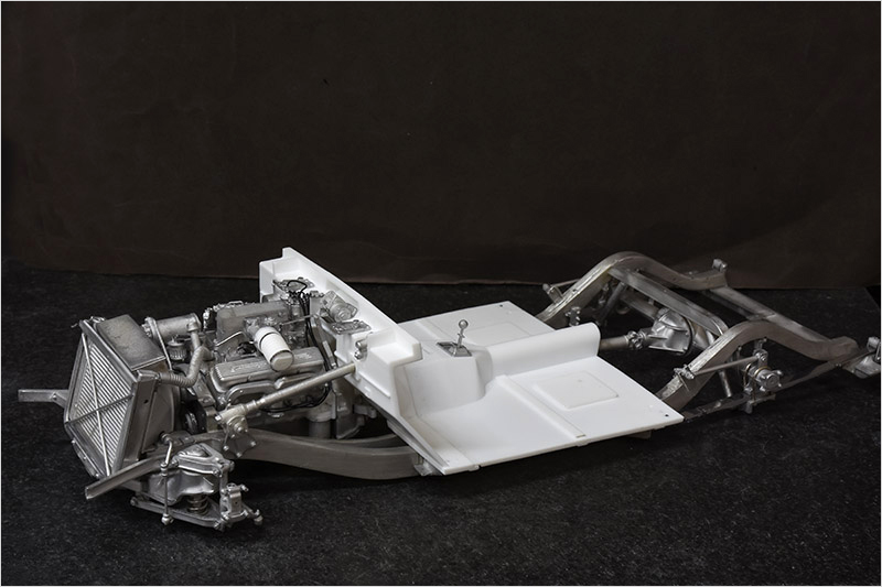 モデルファクトリーヒロ MFH K869 1/12 コルベットC1 LM 1960